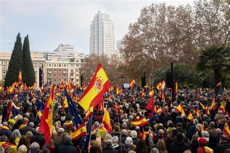 Manifestación Del Pp Contra La Amnistía Horarios Y Calles Cortadas En