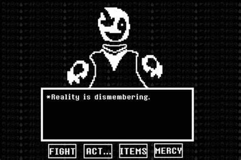 Why Has Gaster Got Holes In His Hands? | Undertale Amino