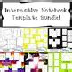 Interactive Notebook Templates Bundle By Kristybear Designs Tpt