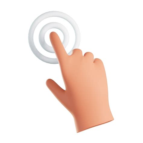 Finger Touch Button PSD, High Quality Free PSD Templates for Download