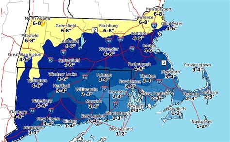 Winter Storm Advisory for Massachusetts on Tuesday – New Bedford Guide