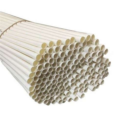 White Inch Pvc Conduit Pipes For Electrical Fitting Size Mm At