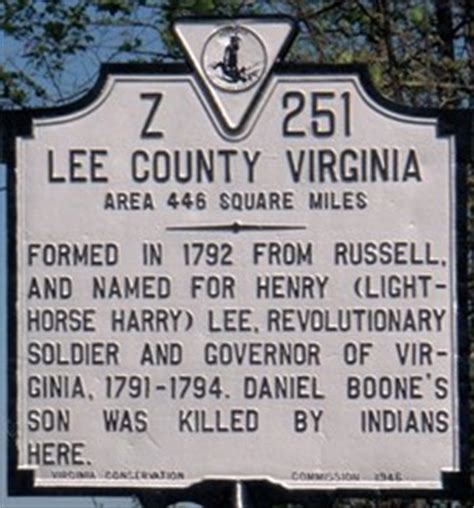 Lee County Virginia - Virginia Historical Markers on Waymarking.com