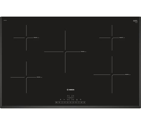 Buy Bosch Piv Fb E Electric Induction Hob Black Free Delivery