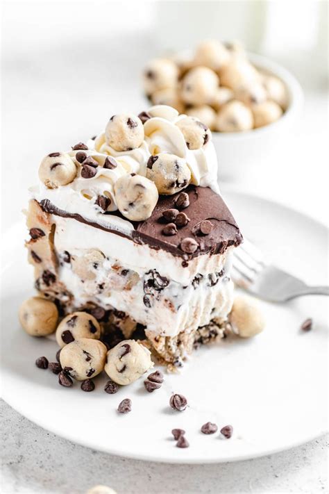 Chocolate Chip Cookie Dough Ice Cream Cake