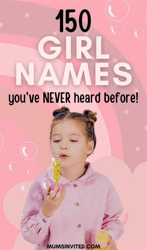 350 Unique Girl Names With Meanings And Nicknames For 2023 Artofit