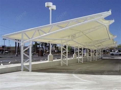 Car Parking Tensile Structure For Multi Purpose Paint Coated At Rs