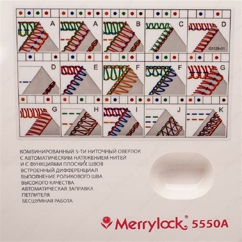 Коверлок Merrylock 5550A - купить в Москве, цена, характеристики, отзывы