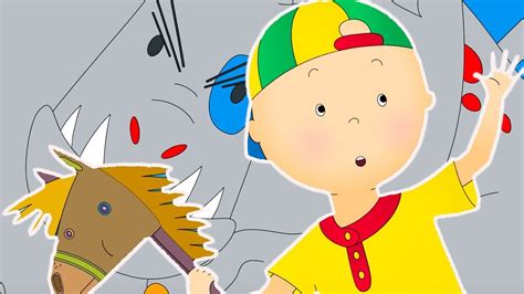 Caillou En Espa Ol Caillou Y El Gran Drag N Dibujos Infantiles