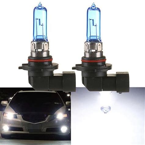 Pcs W V Hb K Xenon Gas Halogen Headlight White Light