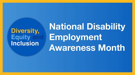 National Disability Employment Awareness Month Teamhealth