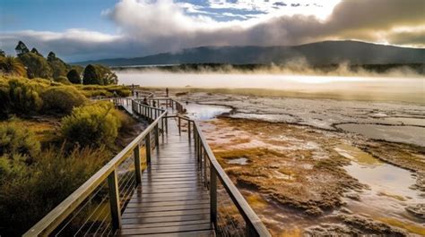 Premium AI Image | rotorua new zealand