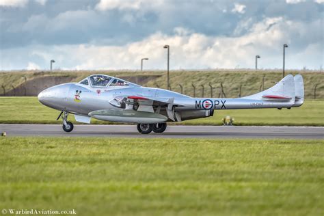 De Havilland Vampire T Ln Dhz Norwegian Air Force Historical