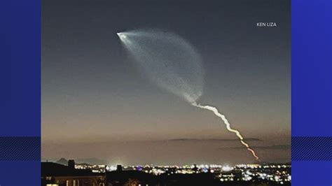 Rocket launch in California seen in Arizona skies on Thursday | 12news.com