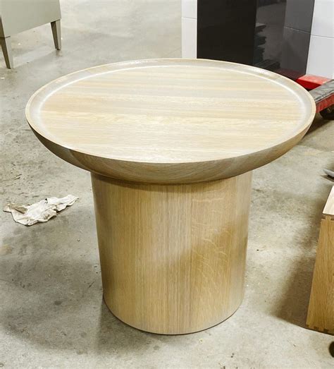 White Oak Side Table Mdm Design Studio