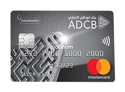 ADCB TouchPoints Platinum Credit Card In UAE Apply Now Soulwallet