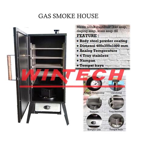 Jual Wth Lsh Smokehouse Mesin Untuk Membuat Ikan Asap Daging Asap