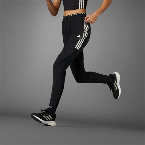 Adidas Own The Run 3 Stripes Pants Black Adidas Uae