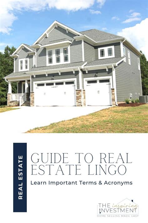 Real Estate Lingo US House Flipping The Inspiring Investment Real