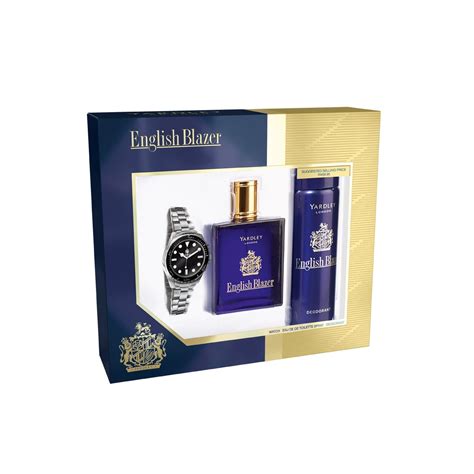 Yardley English Blazer Gift Set For Men Ml Edt Ml Deodorant