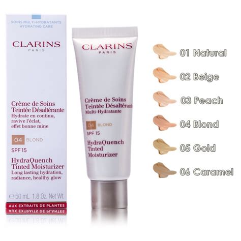 Clarins HydraQuench Tinted Moisturizer SPF15 drėkinantis veido kremas