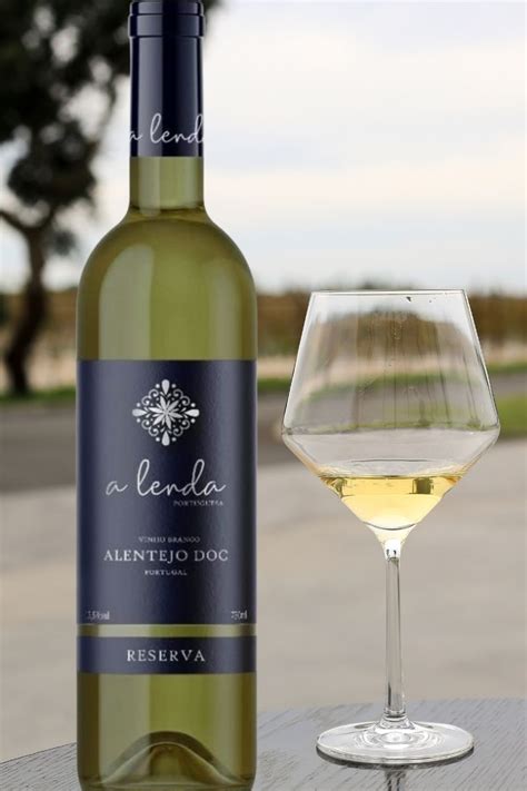 Vinho A Lenda Portuguesa Branco Doc Alentejo Reserva 750 Ml