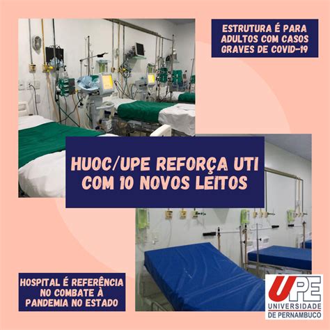 Hospital Universitário Oswaldo Cruz HUOC UPE abre dez novos leitos de