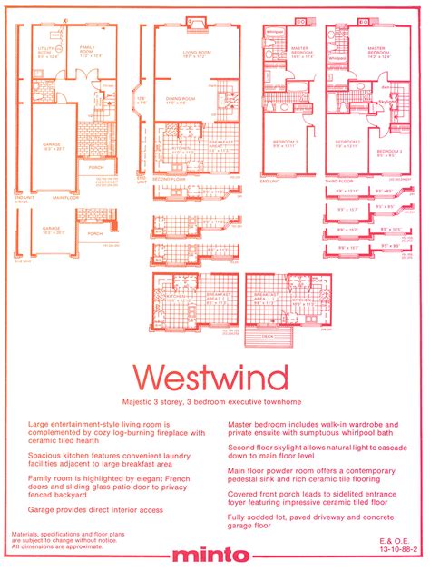 Minto Homes Floor Plans | Viewfloor.co