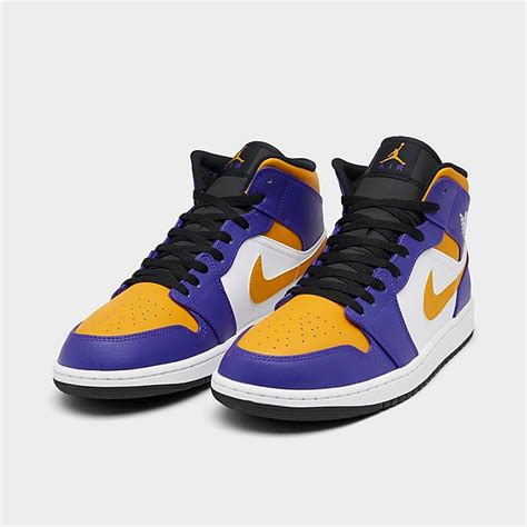 Air Jordan Retro 1 Mid Casual Shoes Finish Line