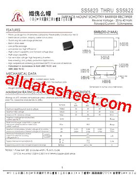 Ss Datasheet Pdf Microdiode Electronics Jiangsu Co Ltd