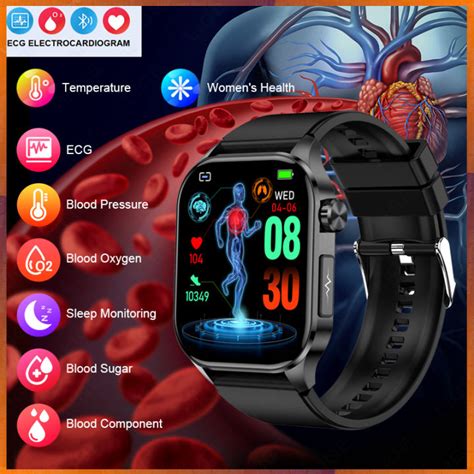 Ai Medical Diagnosis Hrv Smartwatch Blood Lipids Uric Acid Blood