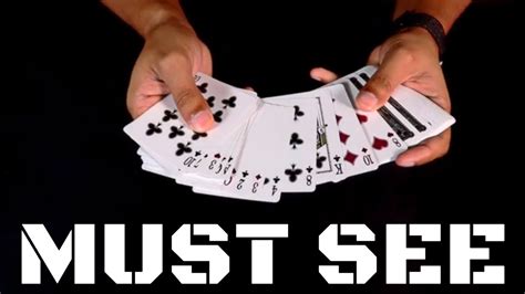 Great Impromptu Card Trick To Learn Now Youtube