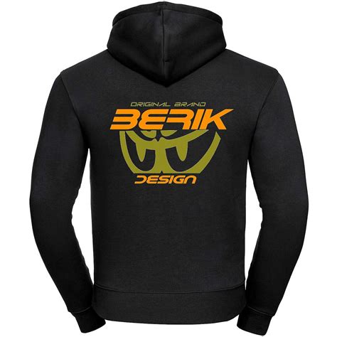 Berik 2.0 Hooded Sweatshirt FC Dual 10 Printed With Orange Green Logo ...