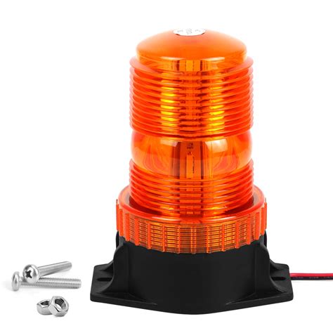 Nisuns Led Amber Yellow Emergency Warning Flashing Safety Strobe