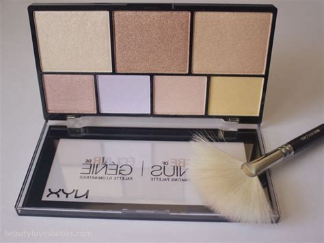 Nyx Strobe Of Genius Illuminating Palette Review And Swatches Nyx