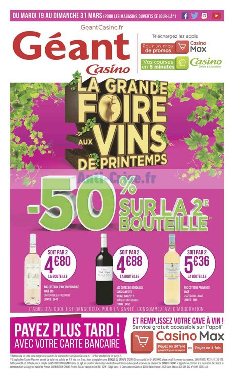 Anti crise fr Catalogue Géant du 19 au 31 mars 2019 Foire aux