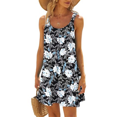 Azrian Womens Plus Size Women S Beach Dress Bikini Beachwear Coverups Casual Vacation Short