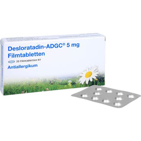 Desloratadin Adgc Mg Filmtabletten St