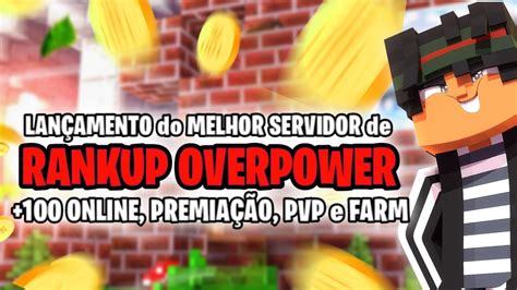 Novo Servidor De Rankup Overpower Muito Pvp Farm E Online