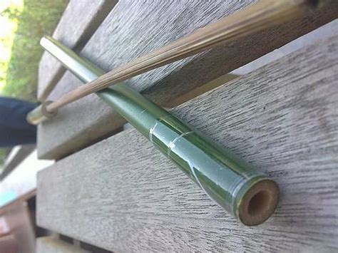 bagaimana nak bikin buluh bedil  setengah  panggil caplong