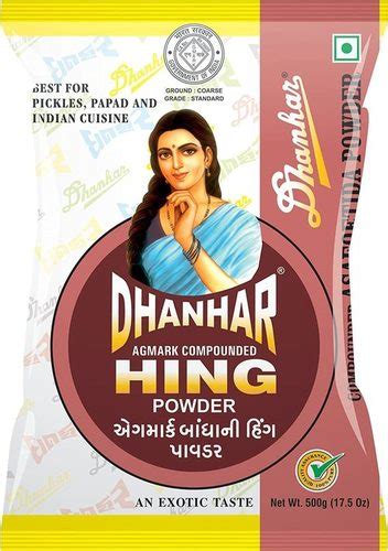 Dhanhar Agmark Compounded Hing Asafoetida Powder Grams Pack At