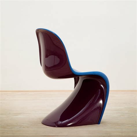 Silla Panton Duo Azul Violeta De Vitra Original Tienda Online De