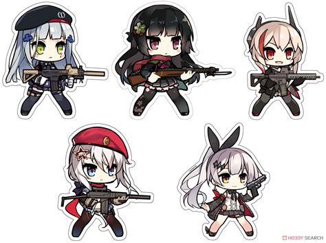 Girls` Frontline Character Magnet 3 M4 Sopmod Ii Anime Toy Images List