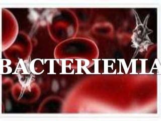 BACTERIEMIA PPT