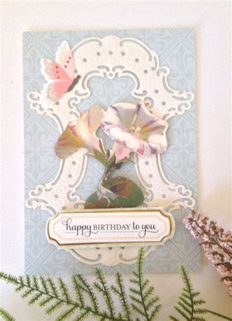 Anna Griffin Card And Embellishment Kit Etsy Anna Griffin Anna