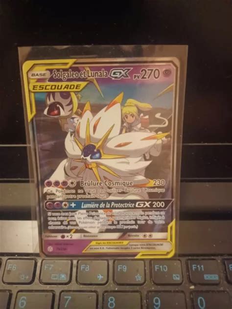 Carte Pokemon Solgaleo Et Lunala Gx S L Eclipse Cosmique