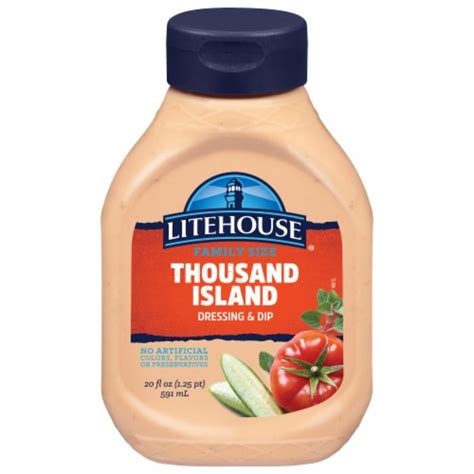 Litehouse Thousand Island Dressing And Dip 20 Fl Oz 20 Fl Oz Fred Meyer