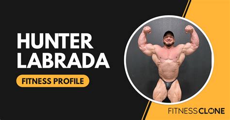 Hunter Labrada Workout Routine and Diet Plan