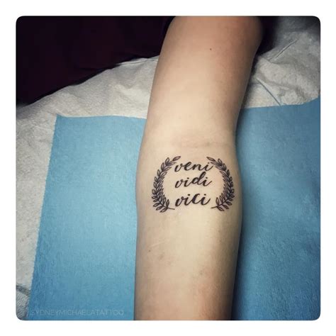 I came I saw I conquered by Sydney Beene : TattooNOW