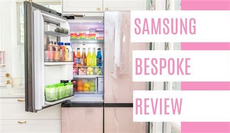 Samsung Bespoke Fridge Review - at home with Ashley